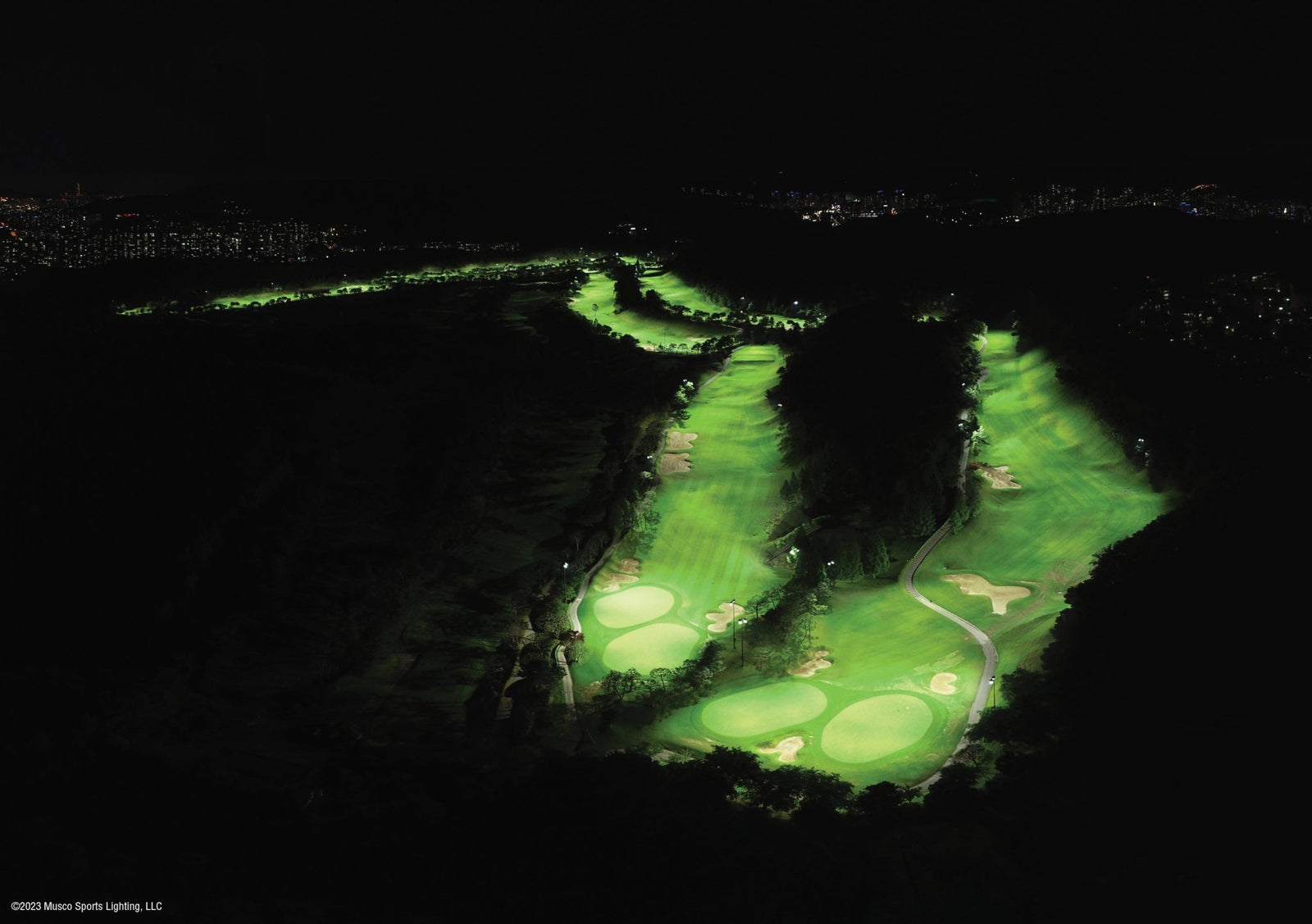Lighted Golf in America - Grass Clippings