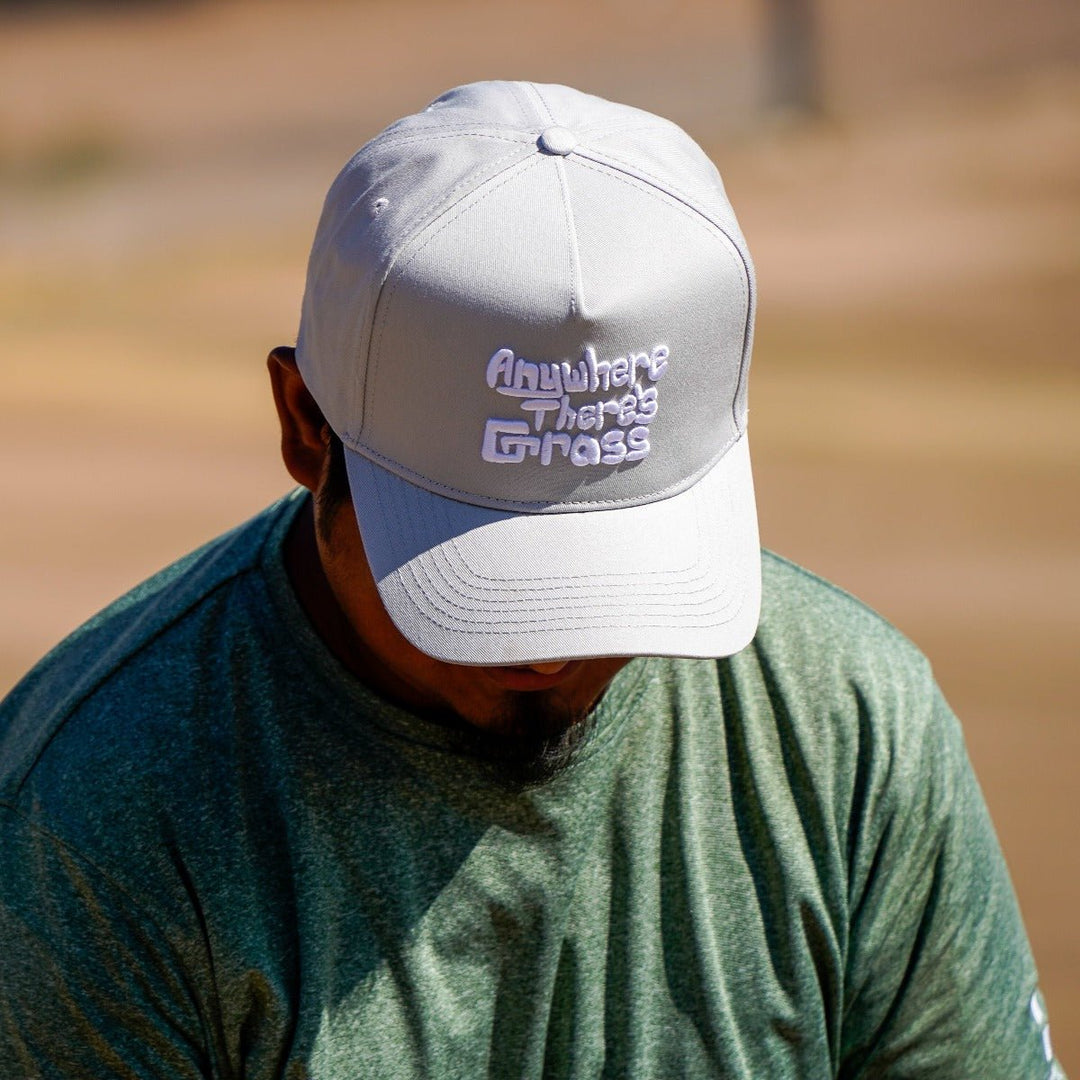 Anywhere There's Grass Cotton Twill Hat | Grass Clippings Dirt