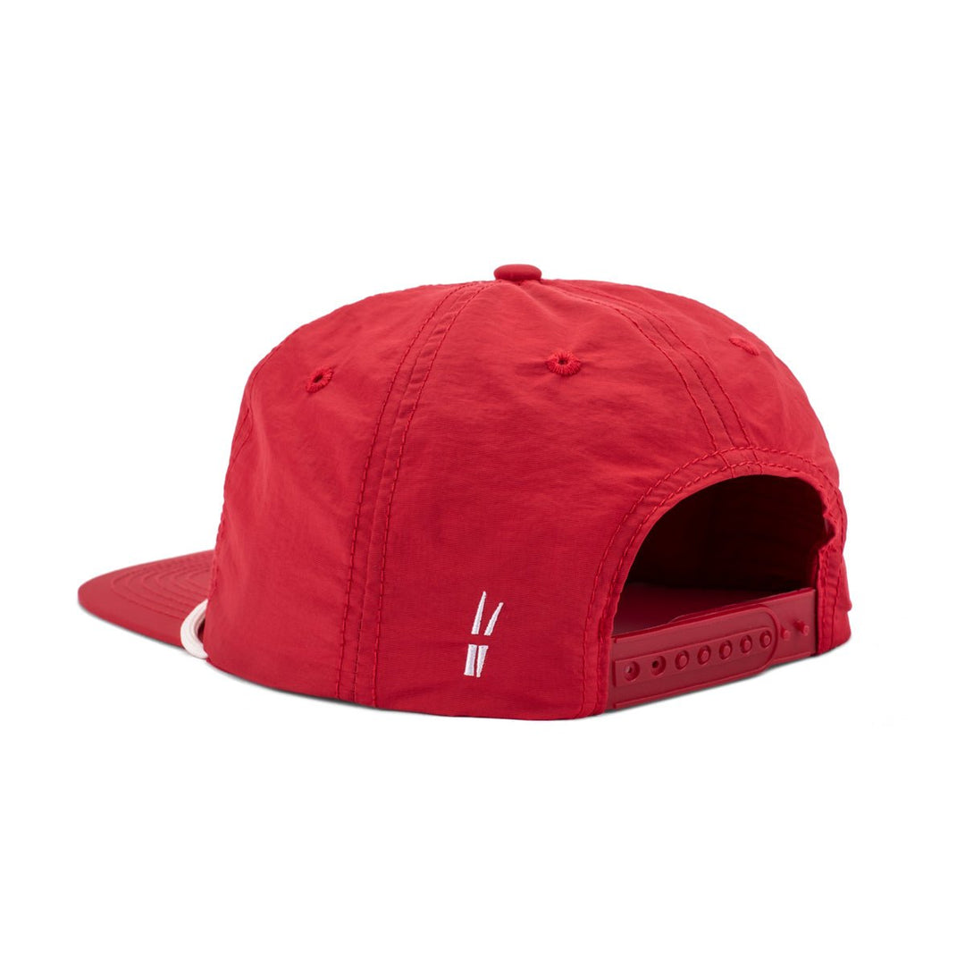 Loreto Nylon Rope Hat | Grass Clippings Cardinal