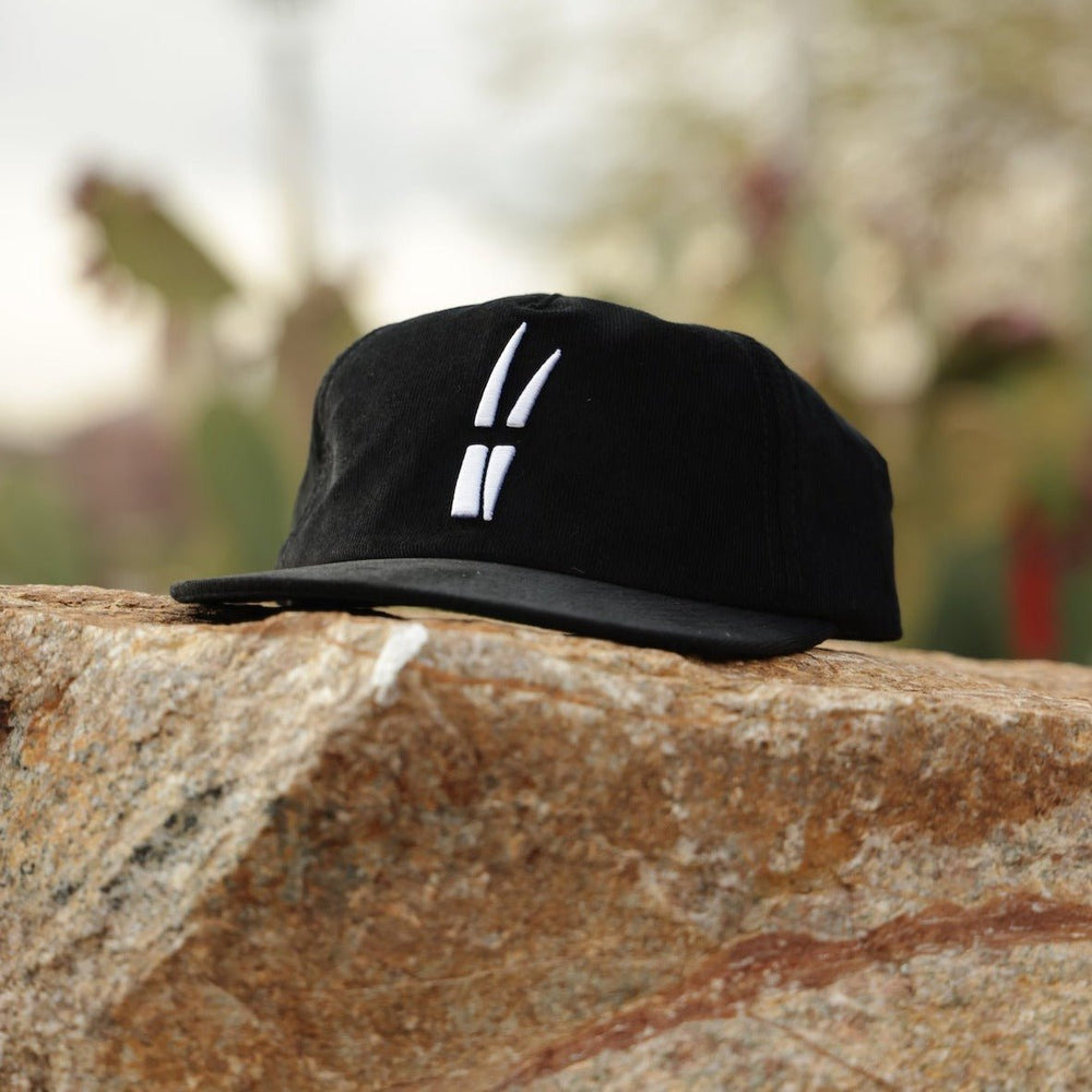 Oversized Logo Cord Hat - Grass Clippings