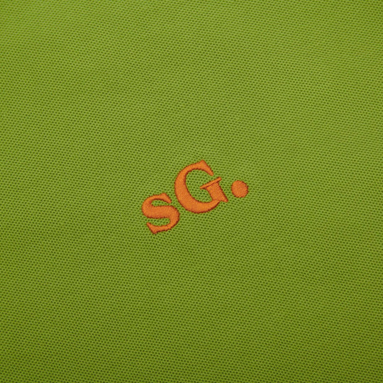 sG Pique Collared - Grass Clippings