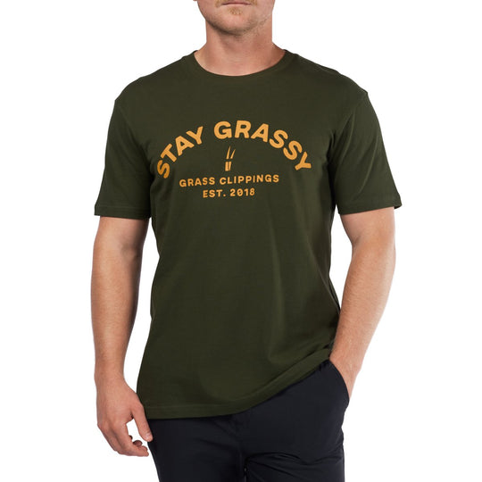 Stay G Tee - Grass Clippings